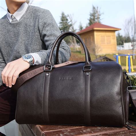 designer duffle bags men's|luxury men's weekend travel bag.